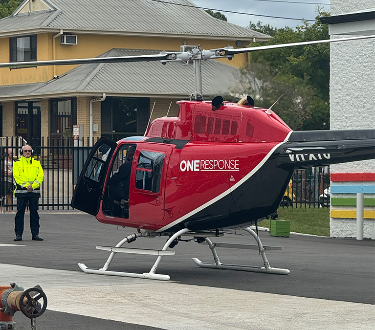 One Response helicopter